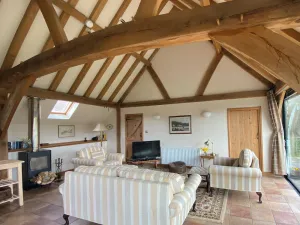Image of Rural location, views to woods and large garden.