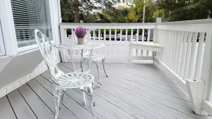 Image of Stylish downstairs apartment. Walk to town, train, & beach ferry!