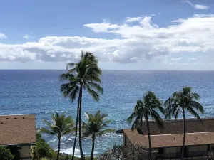 Image of Dazzling 4th Floor Oceanfront in Poipu - Sunset Kahili #406 - \"Mele Moana\"