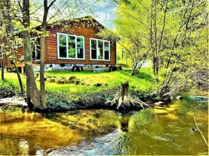 Image of Creekside Hot Tub-Walk to Beach-Uniquely Northern