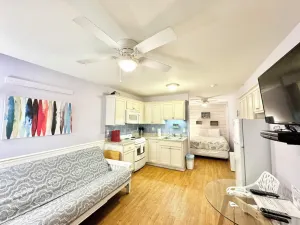 Image of Cozy Beachfront Getaway_Studio_Kitchen_Pool_Wifi_Steps from the Ocean