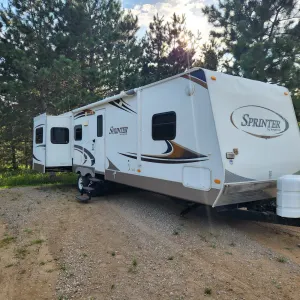 Image of Deluxe Camper at a RV park