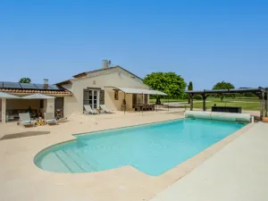 Image of Luxury villa with a large pool, tennis and sauna