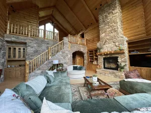 Image of Must Stay- Gorgeous Secluded Log Cabin! (15 min from downtown)