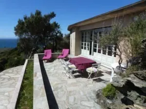 Image of Character house isolated in the maquis - Centuri