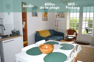 Image of Triplex avec jardinet - wifi - à 400m de la plage