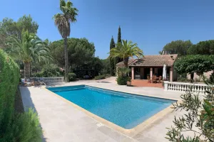 Image of Private pool in Mediterranean house on the French Riviera