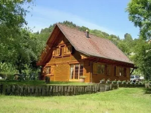 Image of Homerez - Cozy Chalet in Lalaye, Fireplace