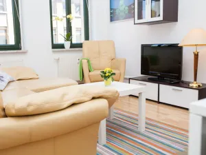 Image of 2 room apartment, kitchen, bathroom, balcony, cable TV, wireless internet, quiet - near city center