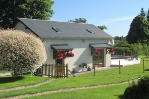Image of Delightful gite in La Graffeuille with exclusive use of swimming pool & hot tub