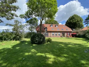 Image of Colourful farmhouse in the middle of nature