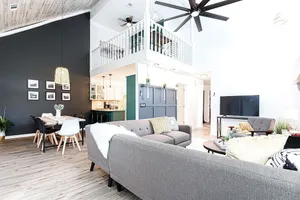 Image of Scandi Chic-mins to KSU, Sleeps 5, wKing, pet friendly
