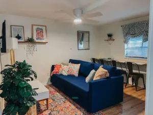 Image of Tiny Cottage w\/ private courtyard steps from Historic Downtown Sanford