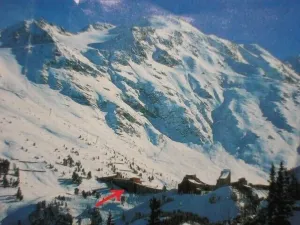 Image of Studio 5 p. les arcs 2000, any comfort, feet of tracks, center station 150 m