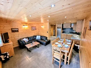 Image of Beautiful T3 + cabin in the center of Les Gets, near slopes, 7 pers, 4⭐, Wifi, fully equipped