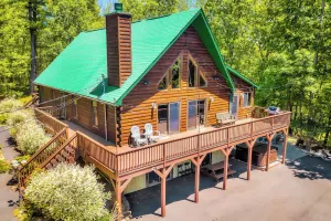 Image of Massive Chalet + Hot Tub + Secluded + Pool Table