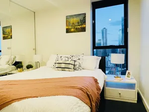 Image of High Rise Unit in front of Crown with Free Parking