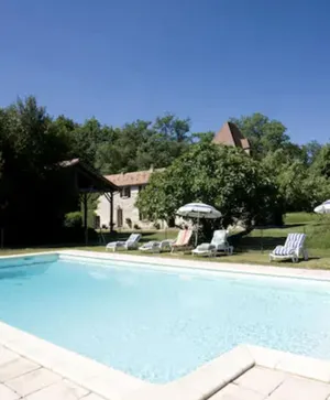 Image of Coly de bessède.calme assuré en pleine nature piscine chauffée 15 personnes max