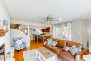 Image of Quechee Ski Hill condo - walk to lifts - fireplace, mountain views, W\/D