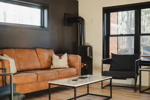 Image of Ultimate Retreat: Cozy Cabin w\/ Fireplace! Cuyuna MTB Access