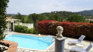Image of House with swimming pool next to Lake Saint-Cassien