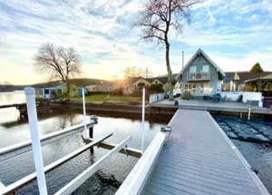 Image of LAKEFRONT Level Lot Home with a Private Deck\/Dock  w\/ 2 Kayaks & Paddle Boards