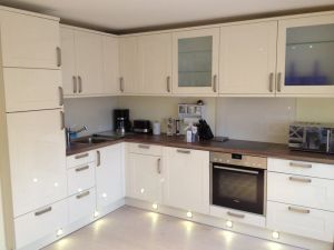 Image of quiet duplex apartment, modern and bright