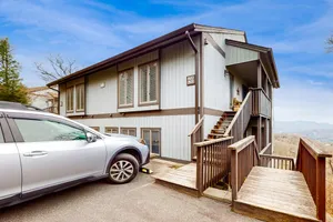 Image of Sugar Mountain villa w\/mountain & valley views, wood fireplace & close to trails