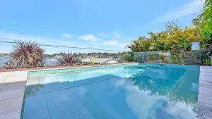 Image of Absolute Waterfront Lakehouse Fishing Point Waterfront Pool Jetty