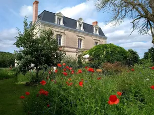 Image of Large country mansion with chef's kitchen in Loire wine and chateau region