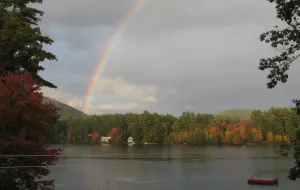 Image of Beautiful lake side get away, quiet, and peaceful.