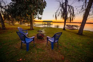 Image of The \"Q'whack Shack\" on the Beautiful Lake Seminole with dock and boat storage