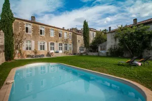 Image of Family Private Mansion 4*- Private pool & panoramic views - Hôtel de Mellet