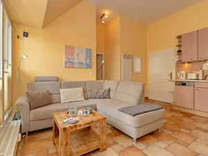 Image of Top floor apartment on the Baltic Sea with balcony - sauna area in the house included! - Dune Castle