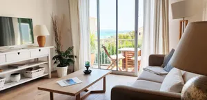 Image of Breathtaking sea view apartment on St Clair Beach.
