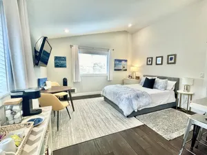 Image of Private Studio with Seaside Charm! Full Kitchen, Walk to Town!