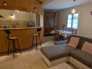 Image of Charming Renovated House with Private Yard, Near Angoulême, Sleeps 6