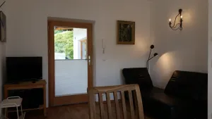 Image of Ferienwohnung Junior***, 1-2 Personen, Dusche\/WC, Terrasse, TV, 1 Schlafzimmer, Erdgeschoss