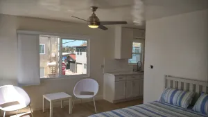Image of Studio #1 Fully-equipped with Great Views & Boardwalk Patio Access - Oceanfront!