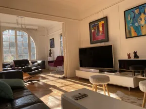 Image of 7 min Paris and La Défense 1928 charming Hôtel Particulier with garden +pkg