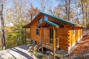 Image of Hot Tub & WiFi - Family Log Cabin - Cozy Canopy - Red River Gorge, Kentucky!