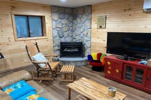Image of Woody Retreat Intimate Chalet + Oak Sauna