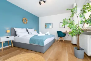 Image of E&K living - design apartment - 2 bedrooms - kitchen - free parking
