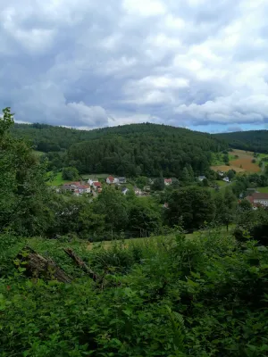 Image of Quiet, spacious maisonette apartment (6pers.) 2bathrooms, 2balconies 30km to Heidelberg