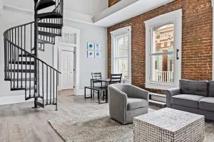 Image of Main Street Balcony Apartment For up to 8 guests!