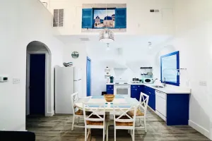 Image of Santorini Cave Style Cottage with Fenced-in Yard