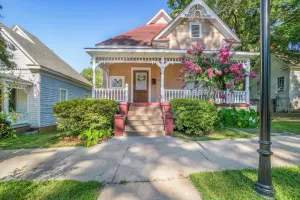 Image of Newly renovated Victorian home with beautiful features in quiet neighborhood.