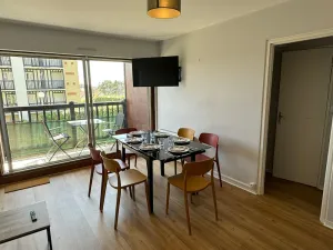 Image of Cabourg: Bel appartement 3 pièces vue mer, 2 balcons, animaux admis - FR-1-487-370