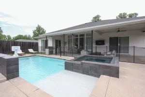 Image of Modern Retreat near Gathering Place