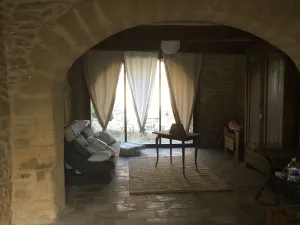 Image of Beautiful stone house in the village of Vers Pont du Gard